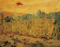 Ειρήνη Κανά, Άτιτλο, 2000, λάδι σε μουσαμά, 50 x 70 εκ.