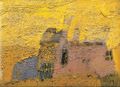 Ειρήνη Κανά, Καλημέρα φεγγαράκι, 2002, λάδι σε μουσαμά, 70 x 100 εκ.