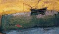 Ειρήνη Κανά, Ψυχάς Έχοντες Κυμάτων εν Αγκάλαις, 2002, λάδι σε μουσαμά, 70 x 120 εκ.