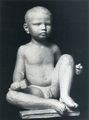 Thanassis Apartis, Child with hammer, 1936, plaster, height 61 cm
