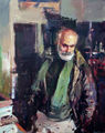 Ανδρέας Κοντέλλης, Χ. Μπουλώτης, 2003, λάδι σε καμβά, 88 x 70 εκ.