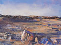 Ανδρέας Κοντέλλης, Ξεχασμένη ακτή, 2004, λάδι σε καμβά, 61 x 81 εκ.