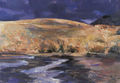 Ανδρέας Κοντέλλης, Μετά τη βροχή, 2004, λάδι σε καμβά, 140 x 200 εκ.