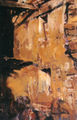 Ανδρέας Κοντέλλης, Στον ήλιο του απογεύματος, 2004, λάδι σε καμβά, 120 x 76 εκ.