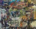 Ανδρέας Κοντέλλης, The Walls, 2018, λάδι σε καμβά, 123 x 100 εκ.