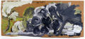 Σταύρος Ιωάννου, Χωρίς τίτλο, ακρυλικό σε χαρτόνι, 19 x 43 εκ.