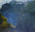 Σταύρος Ιωάννου, Χωρίς τίτλο, λάδι σε καμβά, 160 x 174 εκ.