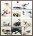 Δανιήλ Γουναρίδης, Πολύπτυχο ΧΙ, 1993-95, μικτή τεχνική σε καμβά, 205 x 182 εκ.