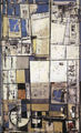Jannis Spyropoulos, Composition G, 1957, oil on hardboard, 110 x 70 cm