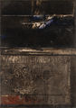 Jannis Spyropoulos, Antithesis, 1985, mixed technique on paper, 48 x 34 cm