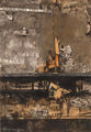 Jannis Spyropoulos, Image S, 1986, mixed technique on paper, 48 x 34 cm
