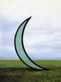 Κώστας Βαρώτσος, La Luna, 2003, σίδερο γυαλί, ύψος 9 μ., Πάρκο γλυπτικής Villa Casilina, Ρώμη (αφιερωμένο στον Pier Paolo Pasolini)