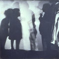 Nikos Kessanlis, The party, 1965, photograph on sensitized cloth, 120 x 145 cm