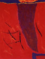 Θεόδωρος Στάμος, Ατέρμονο Πεδίο-Σειρά Ιερουσαλήμ, # 321, 1991, ακρυλικό σε καμβά, 147 x 112 εκ.