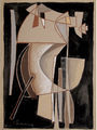 Mario Prassinos, Untitled, 1947, gouache on paper, 38.8 x 29 cm