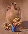 Lefteris Kanakakis, Pitcher, 1982, oil, 54 x 46 cm