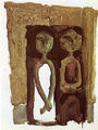 Γιώργος Βακιρτζής, Χωρίς τίτλο, 1965, λάδι, 140 x 100 εκ.