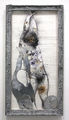 Angelos Antonopoulos, The Torment of Saint Sebastian, 2008, mixed media, 80 x 96 x 10 cm