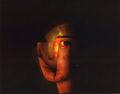 Lizzie Calligas, The Sound of One Hand, 1994, cibachrome photograph, 100 xx 130 cm