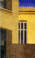 Diamantis Diamantopoulos, The house, 1937-1949, tempera on paper, 33 x 20 cm