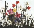 Thanos Tsingos, Flowers, 1957, oil on canvas, 55 x 65 cm