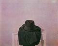 Lefteris Kanakakis, Jacket with hat, 1973, oil, 73 x 92 cm