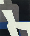 Γιάννης Μόραλης, Ερωτικό, 1977, ακρυλικό σε μουσαμά, 146 x 123 εκ.