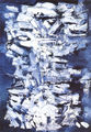 Γιάννης Γαΐτης, Φυλλώματα, 1959, λάδι σε μουσαμά, 117 x 82 εκ.
