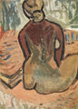 Takis Marthas, Nude, 1952, oil on cardboard, 50 x 36 cm